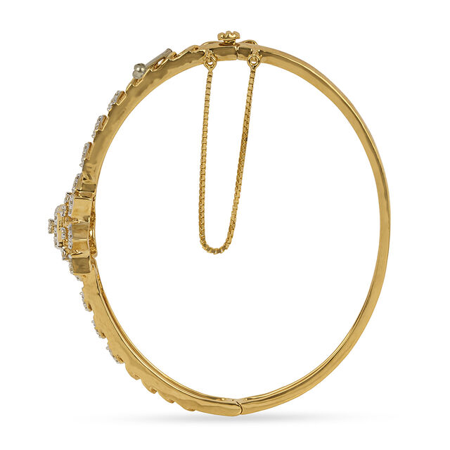 Tanishq 18KT Diamond Bangle for Women 4