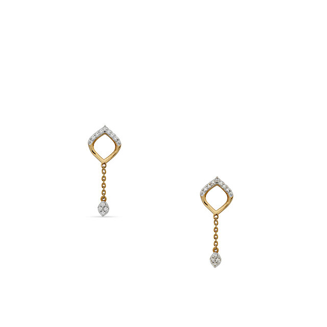 Tanishq 18KT Diamond Earrings for Women 
