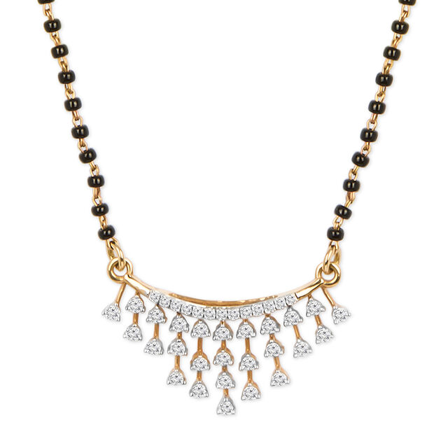Tanishq 18KT Diamond Mangalsutra for Women 2