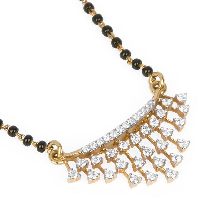Tanishq 18KT Diamond Mangalsutra for Women 3