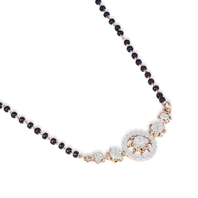 Tanishq 18KT Diamond Mangalsutra for Women 2