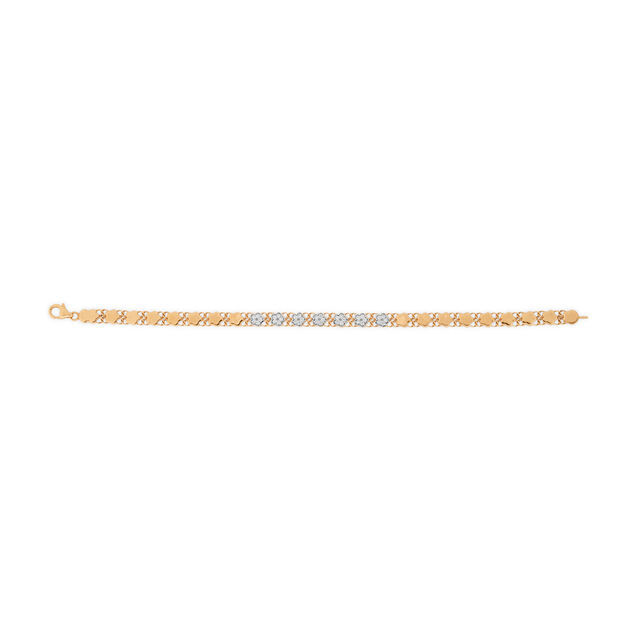Tanishq 14KT Diamond Bracelet for Women 4