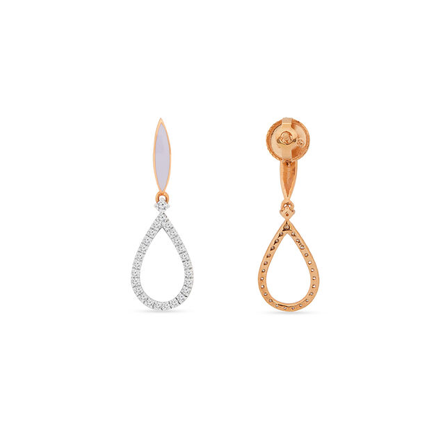 Tanishq 18KT Diamond Earrings for Women 4