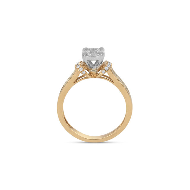 Tanishq 18KT Diamond Finger Ring 4
