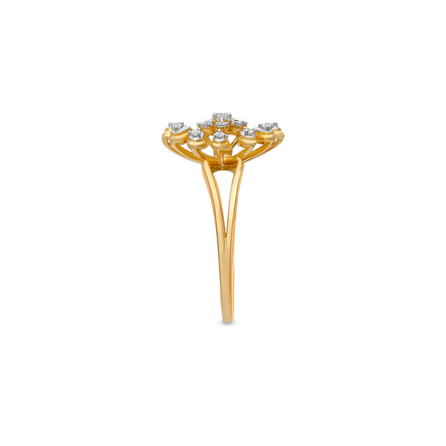 Tanishq 18 Karat Diamond Finger Ring for Women
