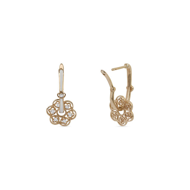Tanishq 18KT Diamond Earrings for Women 2