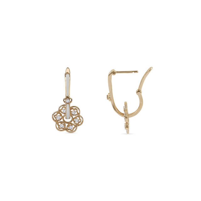 Tanishq 18KT Diamond Earrings for Women 3