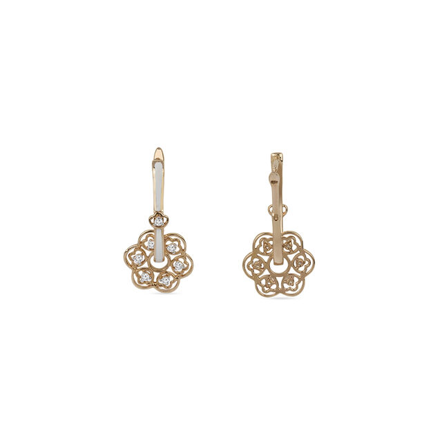 Tanishq 18KT Diamond Earrings for Women 4