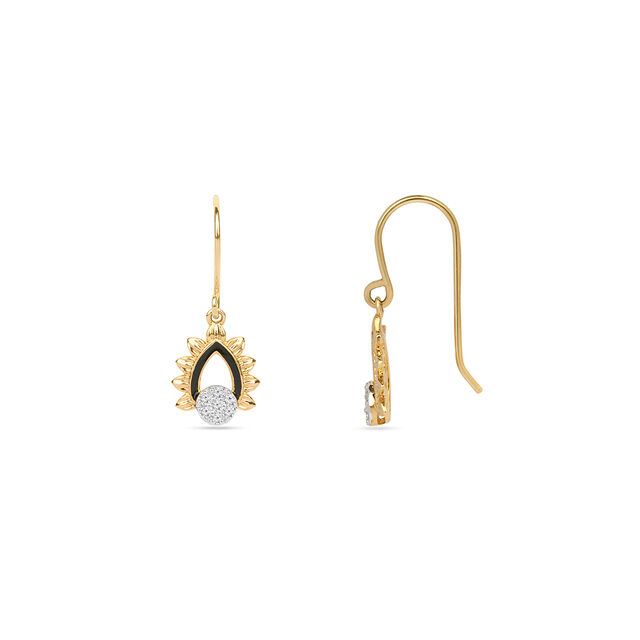 Tanishq 18KT Diamond Earrings for Women 2