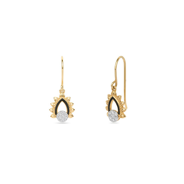 Tanishq 18KT Diamond Earrings for Women 4