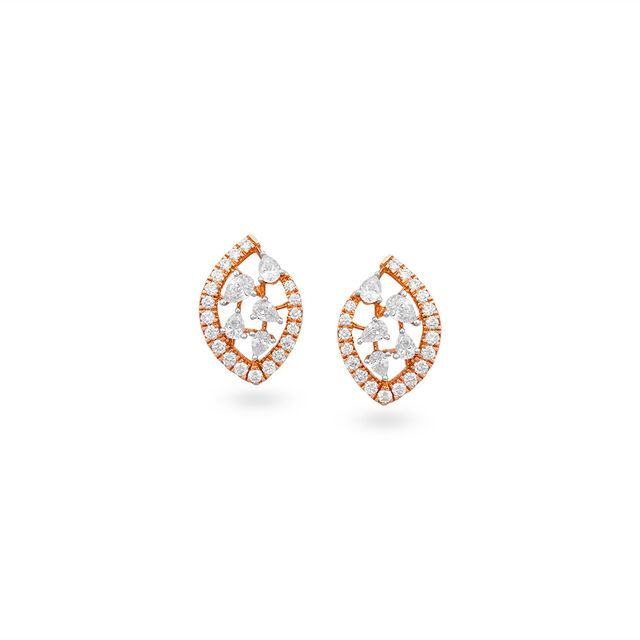 Tanishq 18 Karat Diamond Earrings for Women 