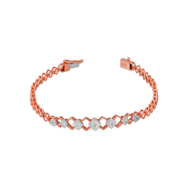 Tanishq 18KT Diamond Bracelet for Women
