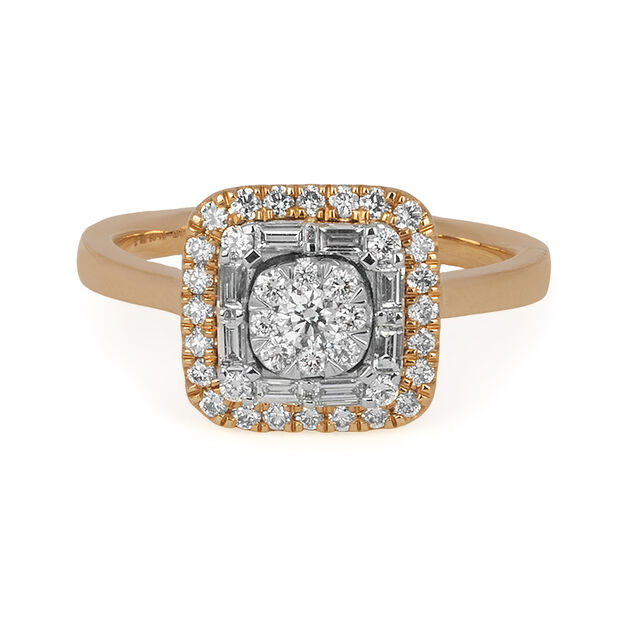 Tanishq 18KT Diamond Finger Ring for Women 2