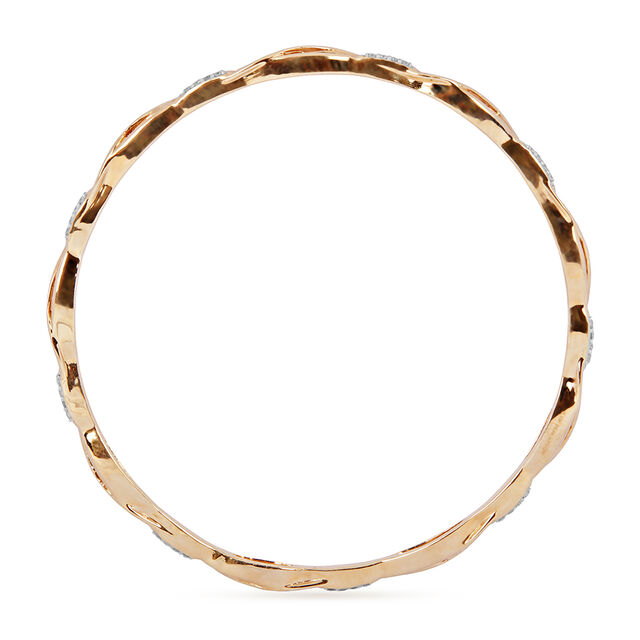 Tanishq 18KT Diamond Bangle for Women 4