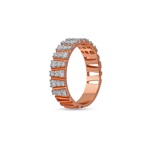 Tanishq 18 KT Diamond Finger Ring for Women