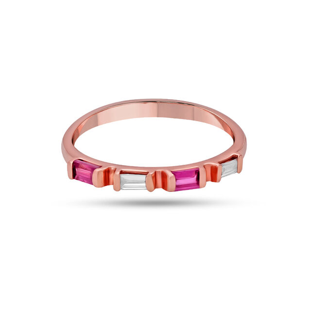 Tanishq 18 Karat Diamond Finger Ring for Women