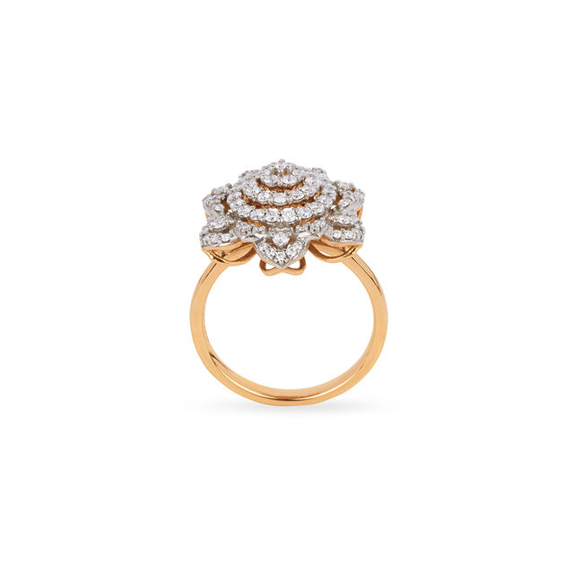 Blooming Diamond Finger Ring 4