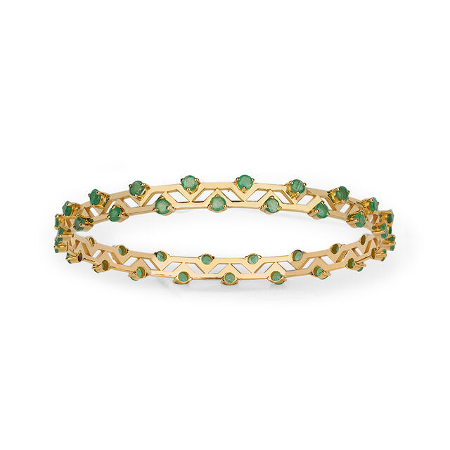 Tanishq 18KT  Gold Bangle  for Women 4