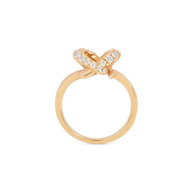 Charming Heart Diamond Ring 3