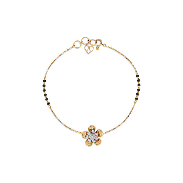 Tanishq 18KT Diamond Bracelet for Women 