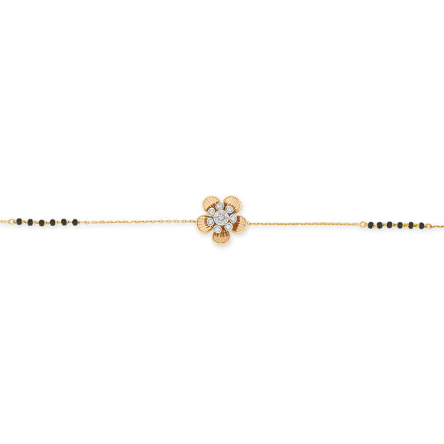 Tanishq 18KT Diamond Bracelet for Women 3