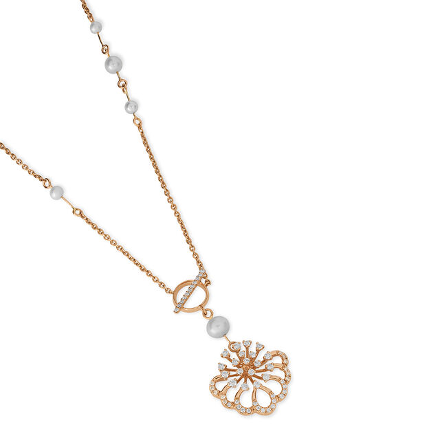 Tanishq 18KT Diamond Necklace for Women 3