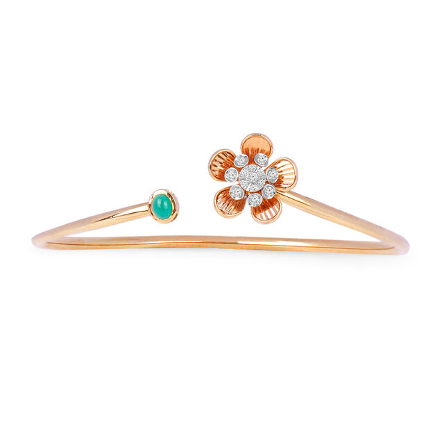 Tanishq 18KT Diamond Bangle for Women 3