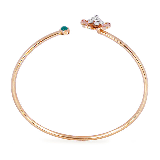 Tanishq 18KT Diamond Bangle for Women 5