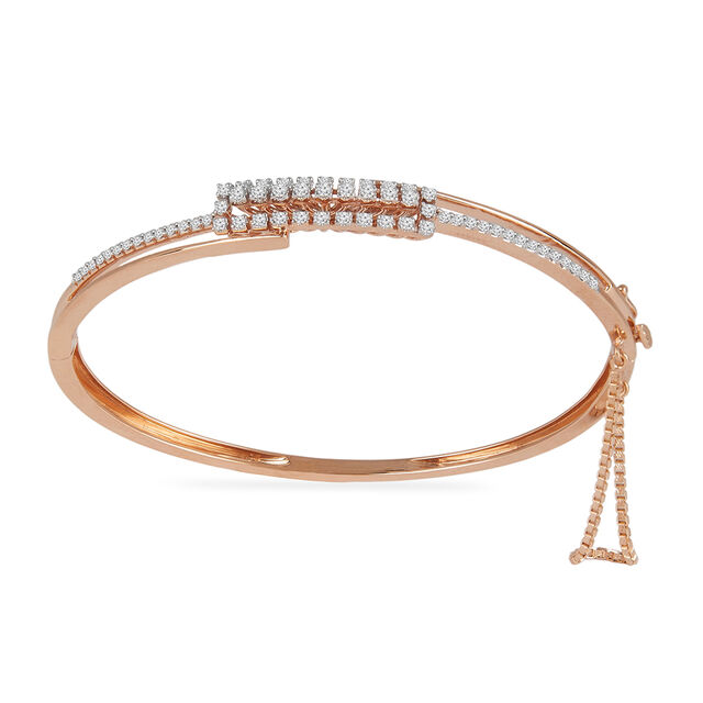 Tanishq 18KT Diamond Bangle for Women 2