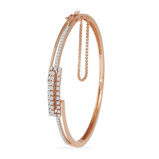Tanishq 18KT Diamond Bangle for Women 4