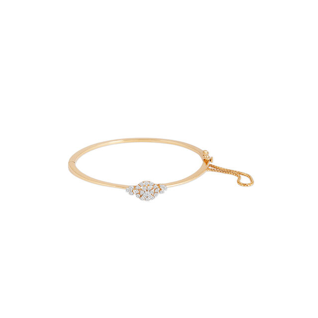 Floral Openable Bangle 