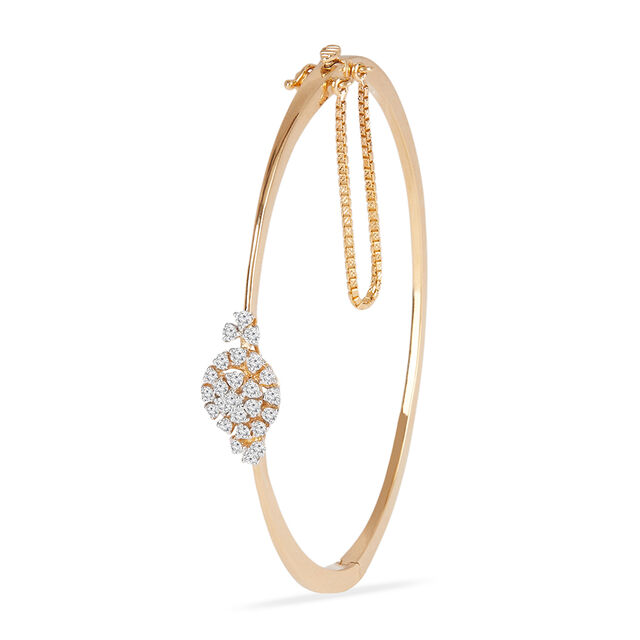 Floral Openable Bangle 4