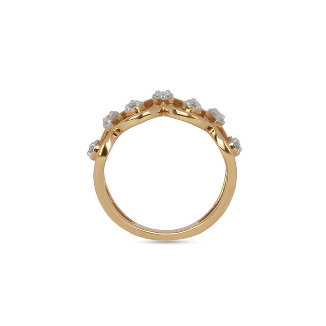 Tanishq 18KT Diamond Finger Ring for Women 4