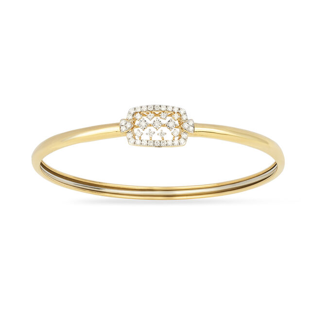 Tanishq 18KT Diamond Bangle for Women 2