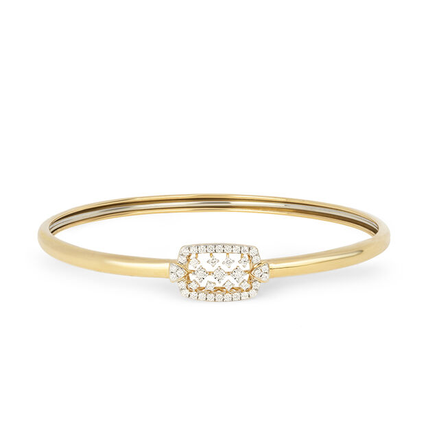 Tanishq 18KT Diamond Bangle for Women 4