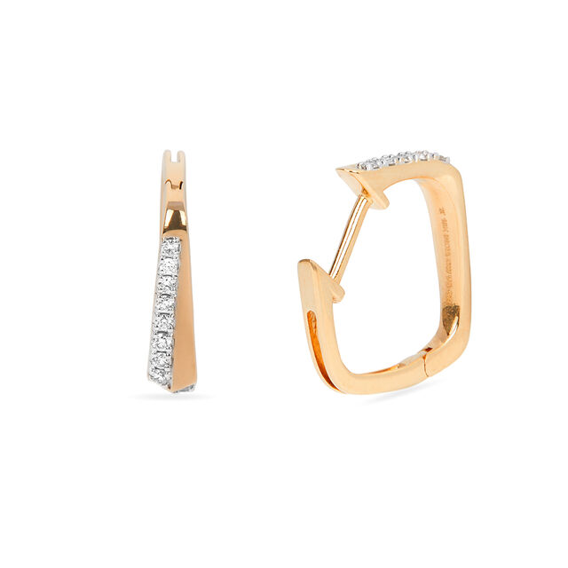 Tanishq 18KT Diamond Earrings for Women 4