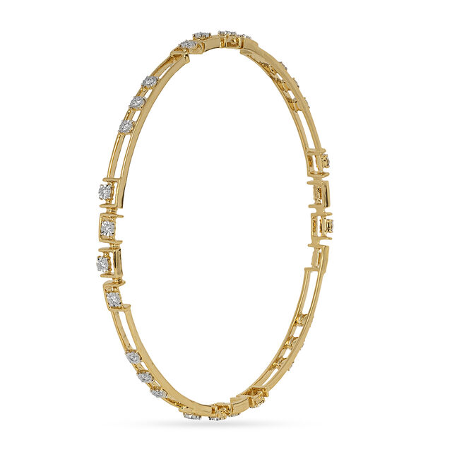 Tanishq 18KT Diamond Bangle for Women 2