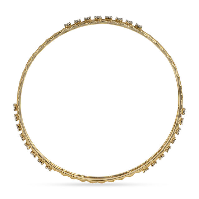 Tanishq 18KT Diamond Bangle for Women 3