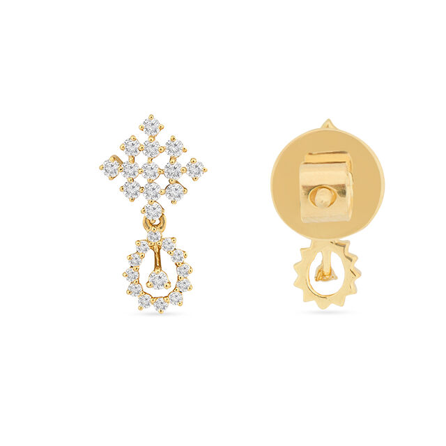 Dazzling Dance Diamond Drop Earrings 4