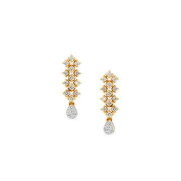 Tanishq 18KT Diamond Earrings for Women