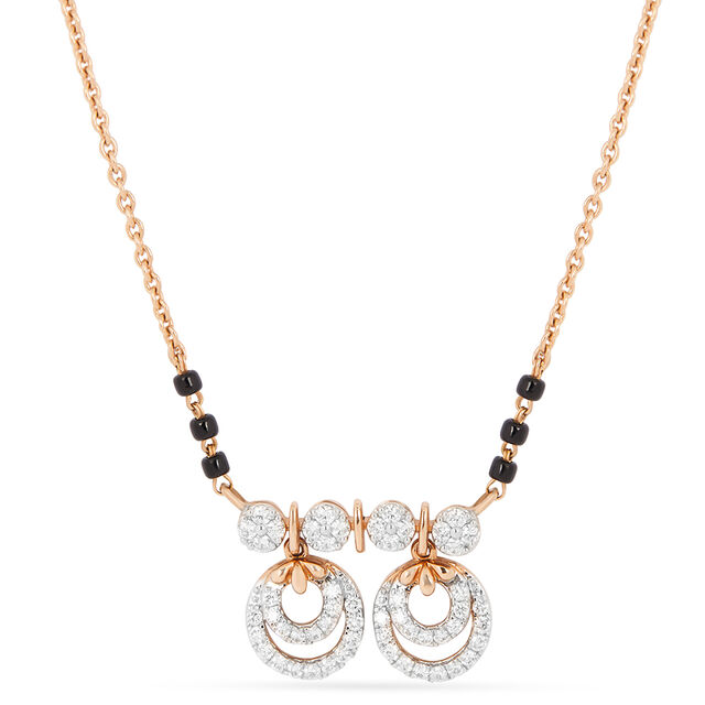 Tanishq 18KT Diamond Mangalsutra for Women 2