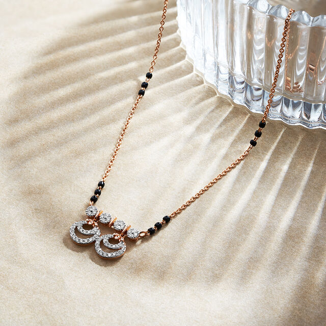 Tanishq 18KT Diamond Mangalsutra for Women 