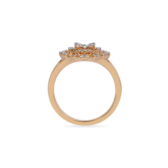 Tanishq 18KT Diamond Finger Ring for Women 4