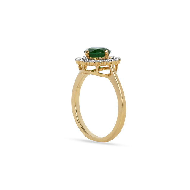 Tanishq 18KT Diamond Finger Ring for Women 3