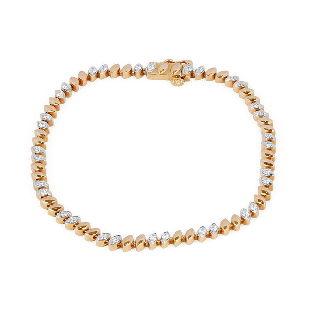 Tanishq 18KT Diamond Bracelet for Women 