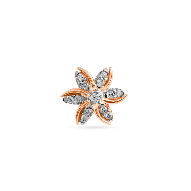 Tanishq 18KT Diamond Nose Pin for Women 