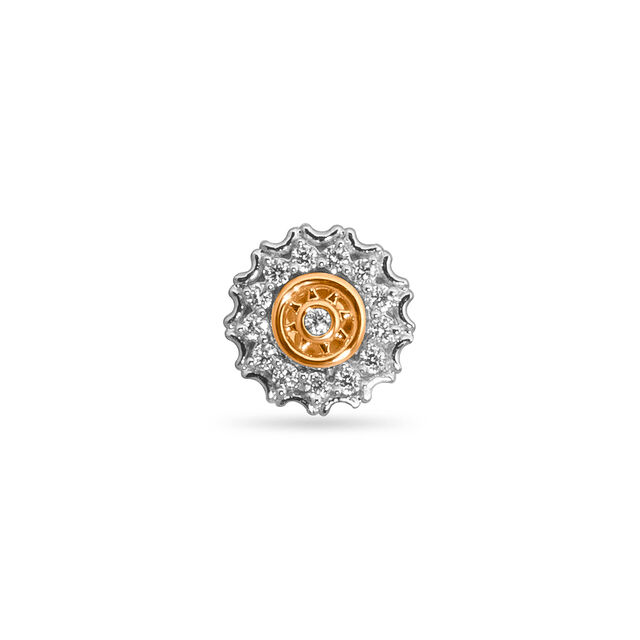 Tanishq 18KT Diamond Nose Pin for Women 