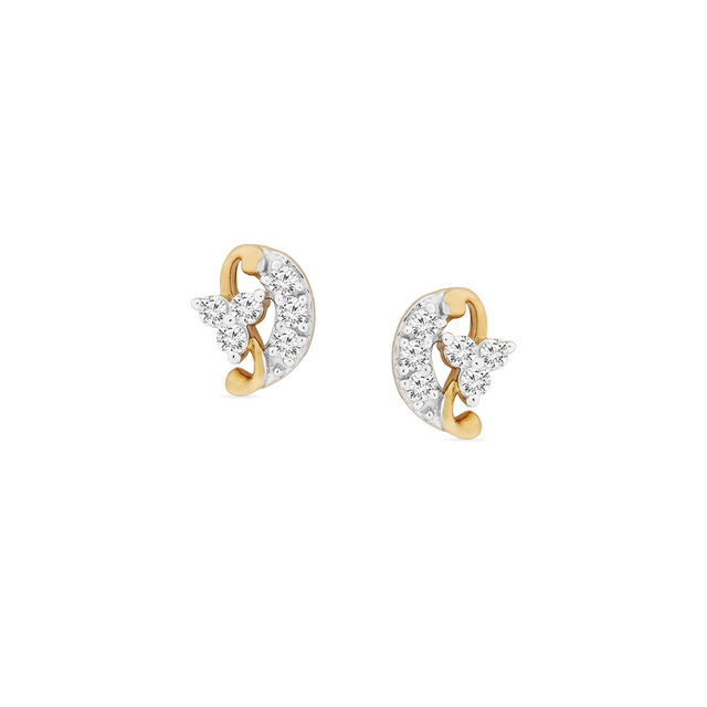 Tanishq 18KT Diamond Nose Pin for Women 