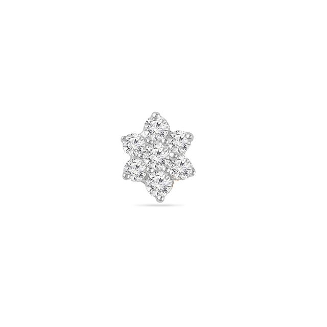 Tanishq 18KT Diamond Nose Pin for Women 