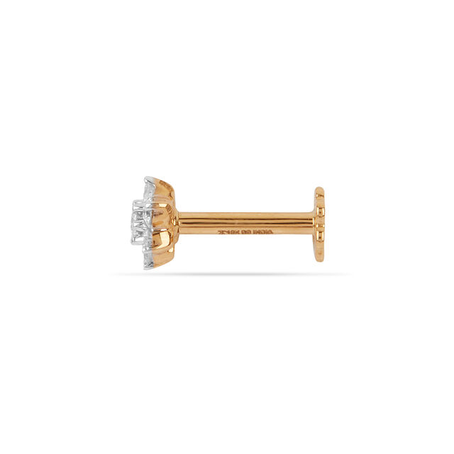 Tanishq 18KT Diamond Nose Pin for Women 2